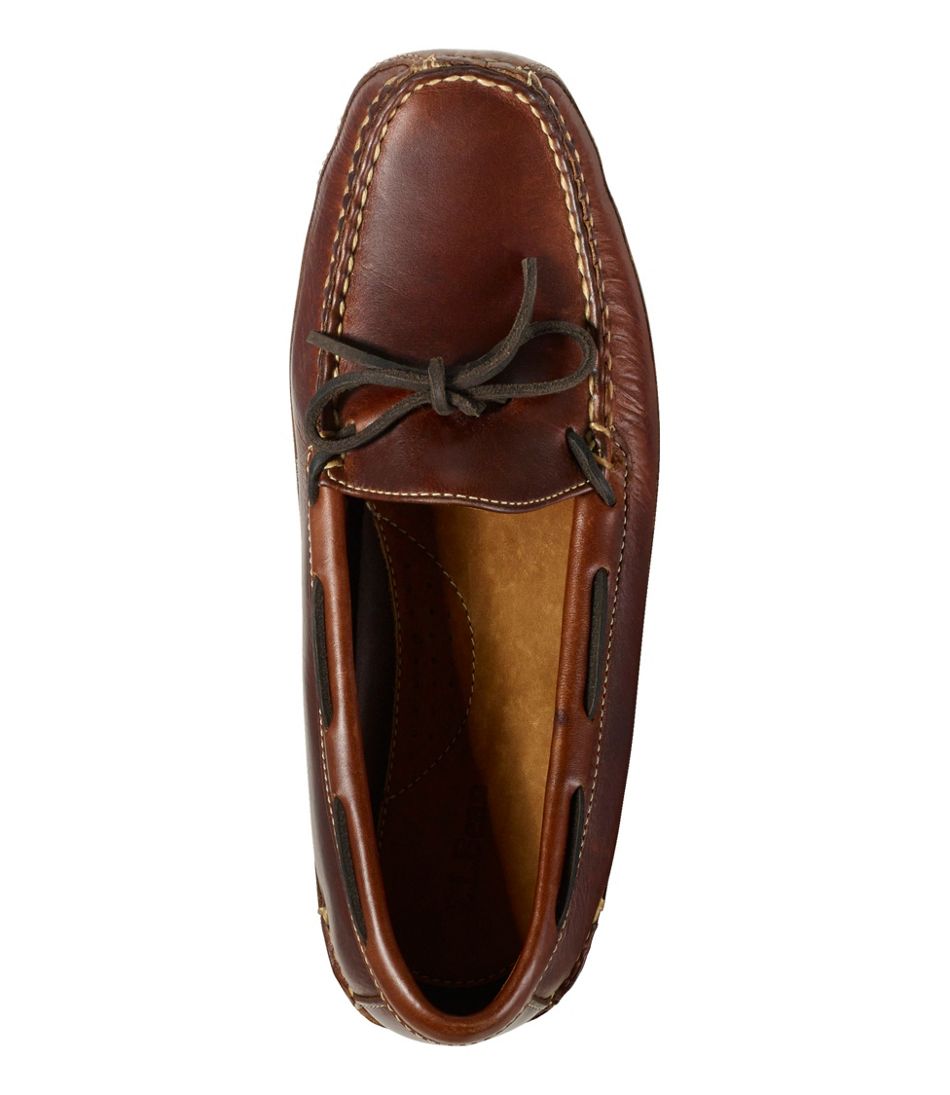 L.L.Bean | Men's Leather Double-Sole Slippers, Leather-Lined