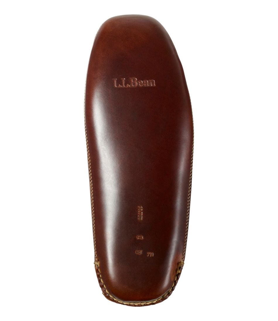 L.L.Bean | Men's Leather Double-Sole Slippers, Leather-Lined