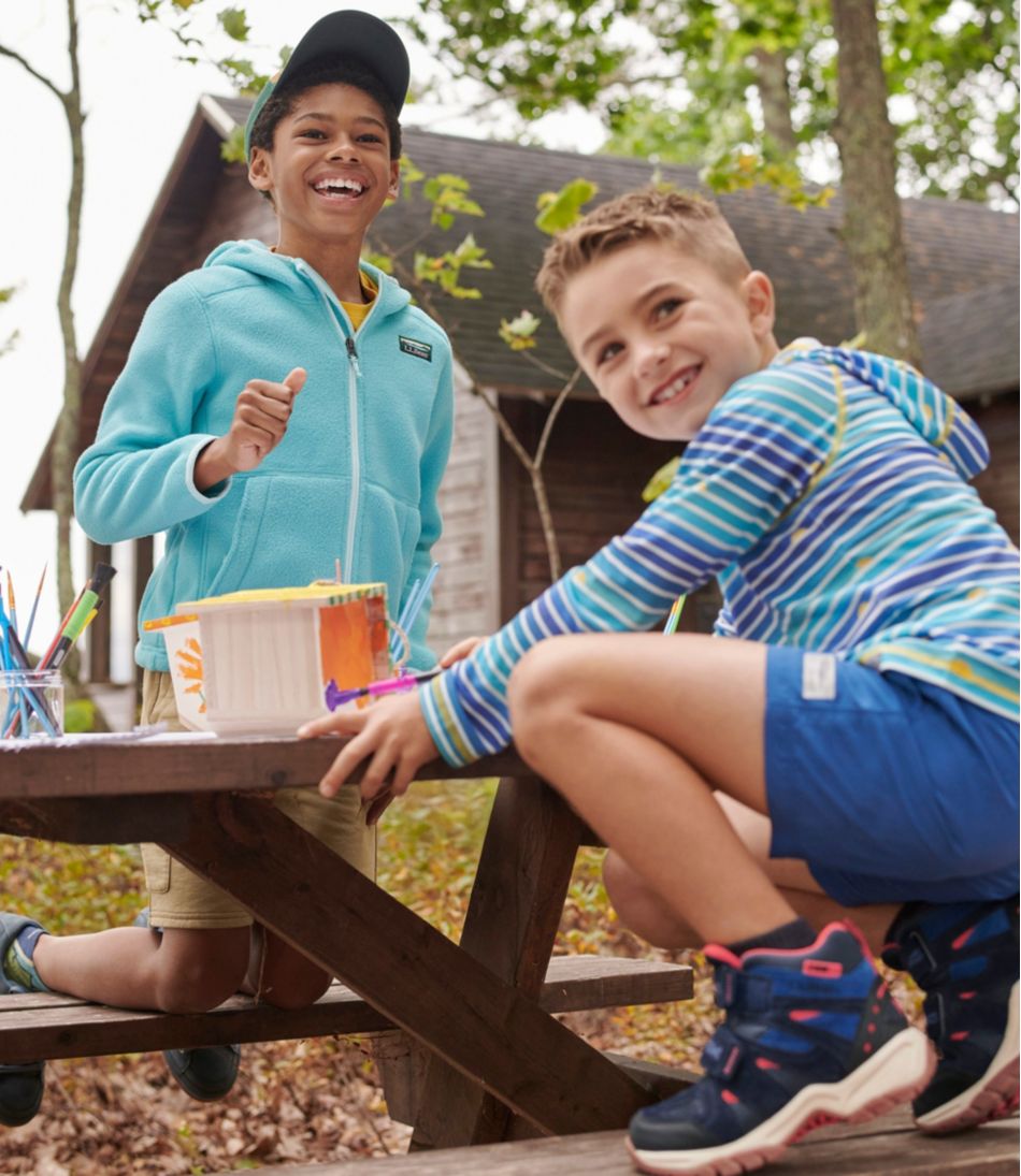 L.L.Bean | Kids' Trail Model Hikers, Lace-Free