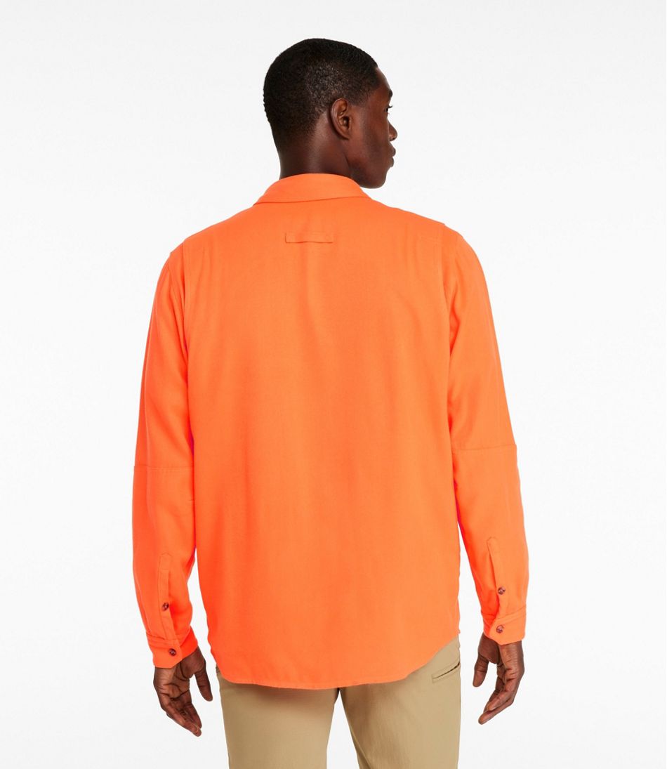 L.L.Bean | Men's Double L Field Shirt, Hunter Orange