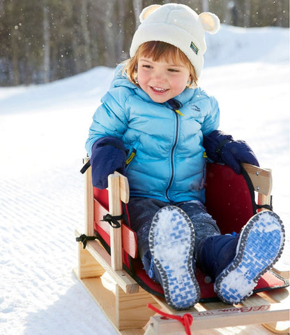 L.L.Bean | Kids' Pull Sled and Cushion Set