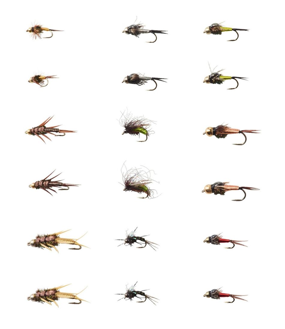 L.L.Bean | Umpqua 18-Piece Wire Nymph Fly Selection