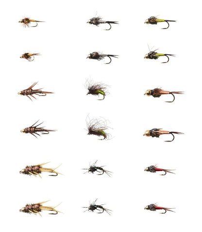 L.L.Bean | Umpqua 18-Piece Wire Nymph Fly Selection
