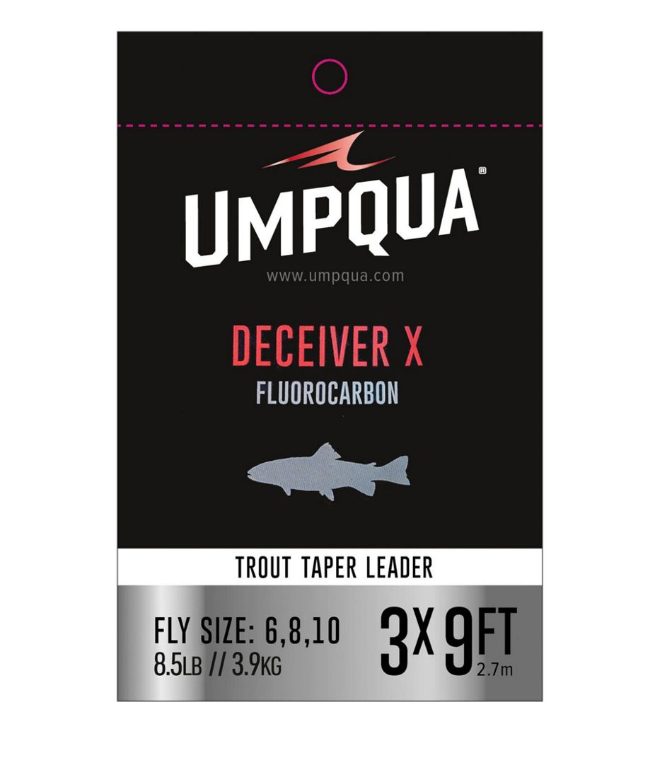 L.L.Bean | Umpqua Deceiver X Fluorocarbon Leaders, 9'