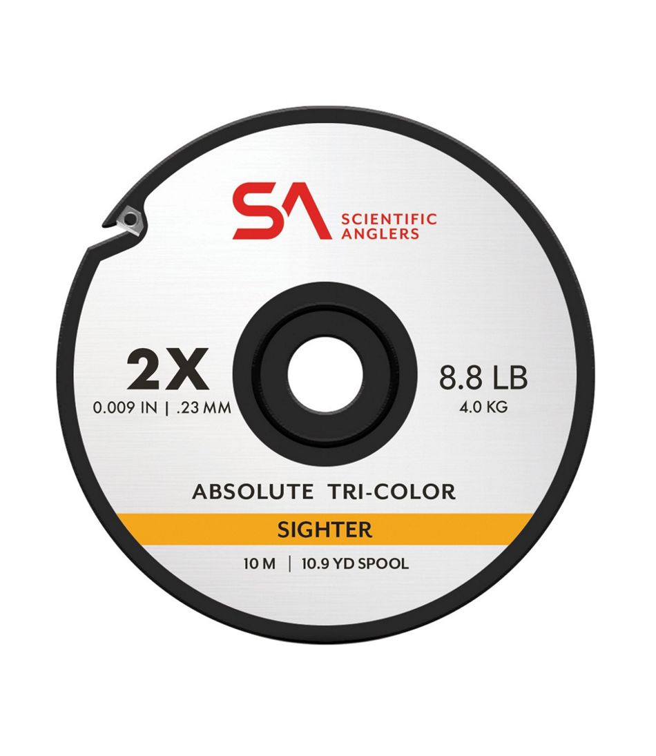L.L.Bean | Scientific Angler Absolute Tri-Color Sighter Tippet, 10 meters