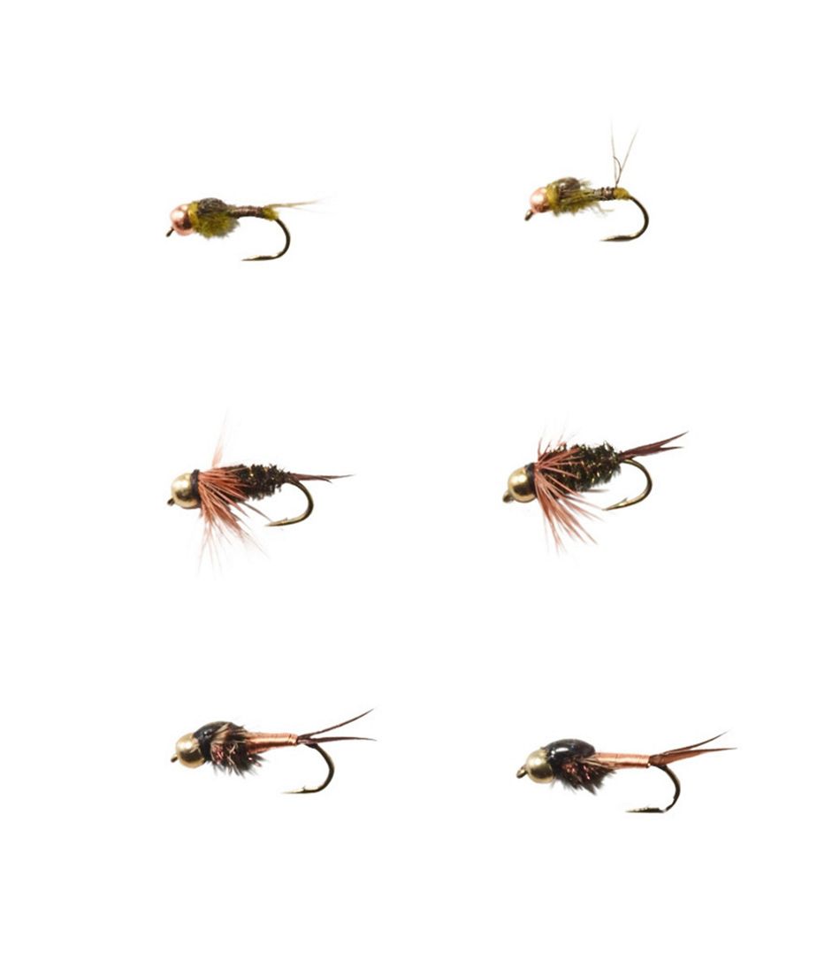 L.L.Bean | Umpqua Six-Piece Bead Head Nymph Selection