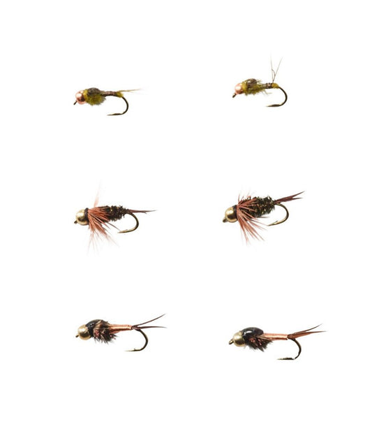 L.L.Bean | Umpqua Six-Piece Bead Head Nymph Selection