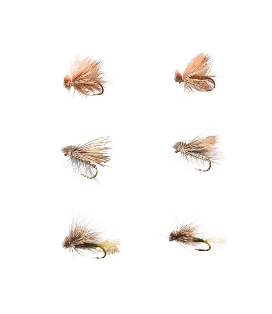 L.L.Bean | Umpqua Six-Piece Caddis Dry Fly Selection