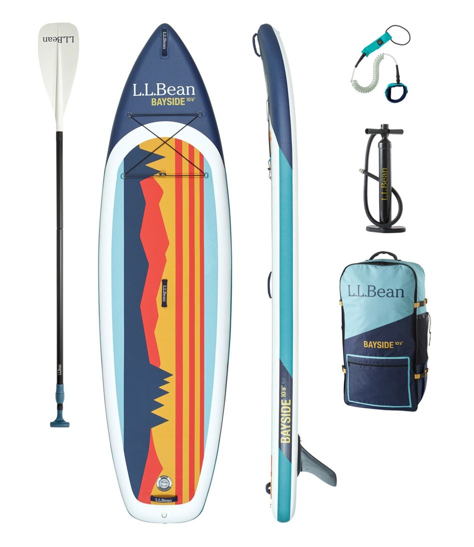 L.L.Bean | L.L.Bean Bayside Inflatable SUP Package, 10'6"