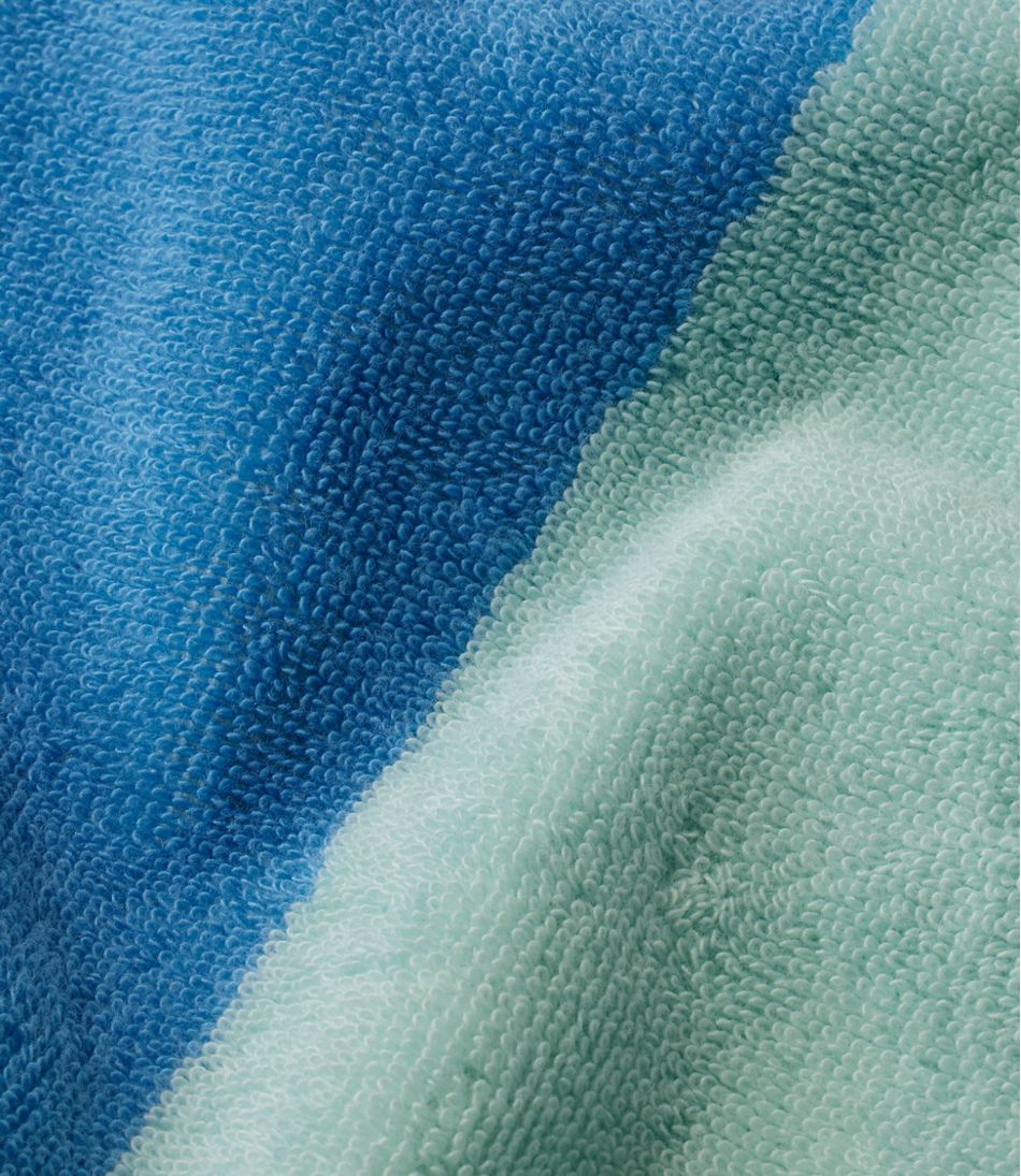L.L.Bean | Seaside Beach Towel, Colorbars Scenic