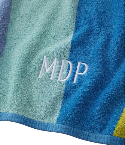 L.L.Bean | Seaside Beach Towel, Colorbars Scenic