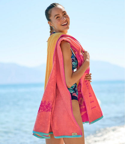 L.L.Bean | Seaside Beach Towel, Starfish