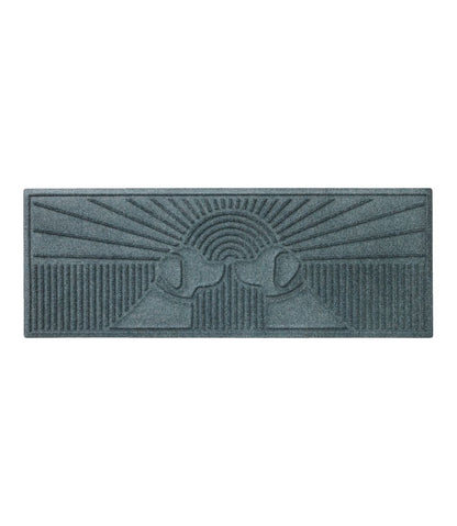 L.L.Bean | Everyspace Recycled Waterhog Wide Doormat, Sunrise Dogs