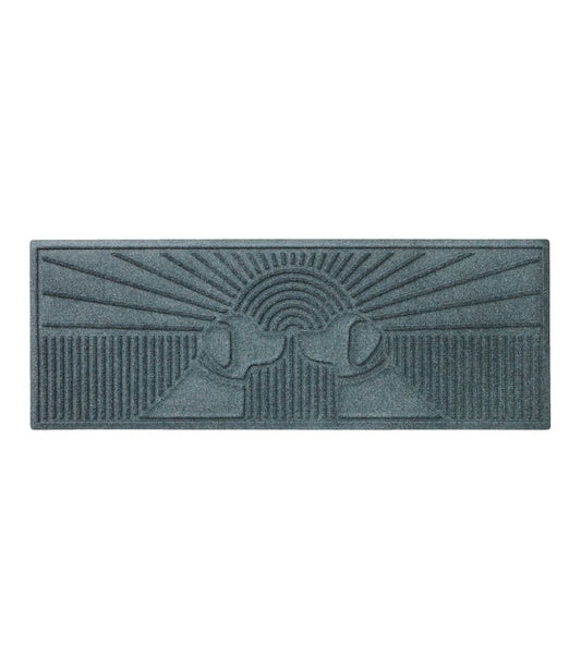 L.L.Bean | Everyspace Recycled Waterhog Wide Doormat, Sunrise Dogs