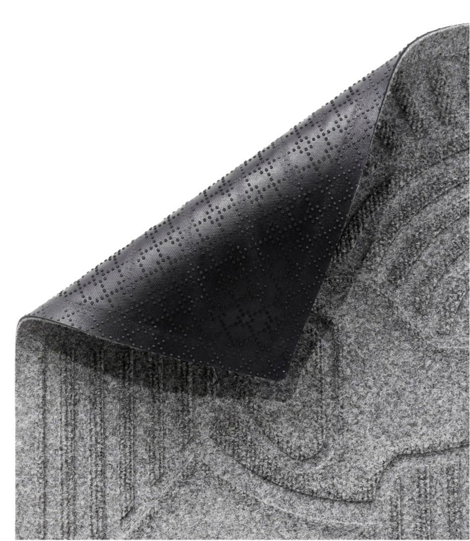 L.L.Bean | Everyspace Recycled Waterhog Wide Doormat, Sunrise Dogs