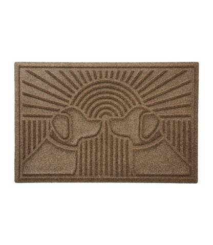 L.L.Bean | Everyspace Recycled Waterhog Doormat, Sunrise Dogs