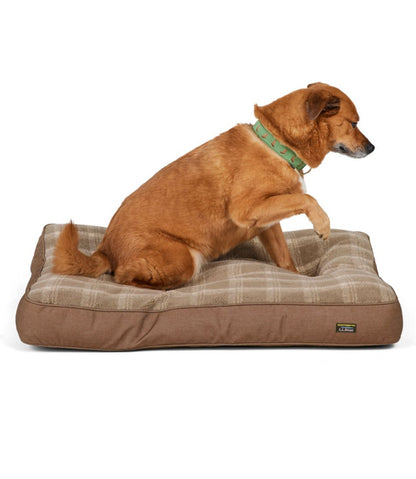 L.L.Bean | Premium Fleece Therapeutic Dog Bed, Rectangular