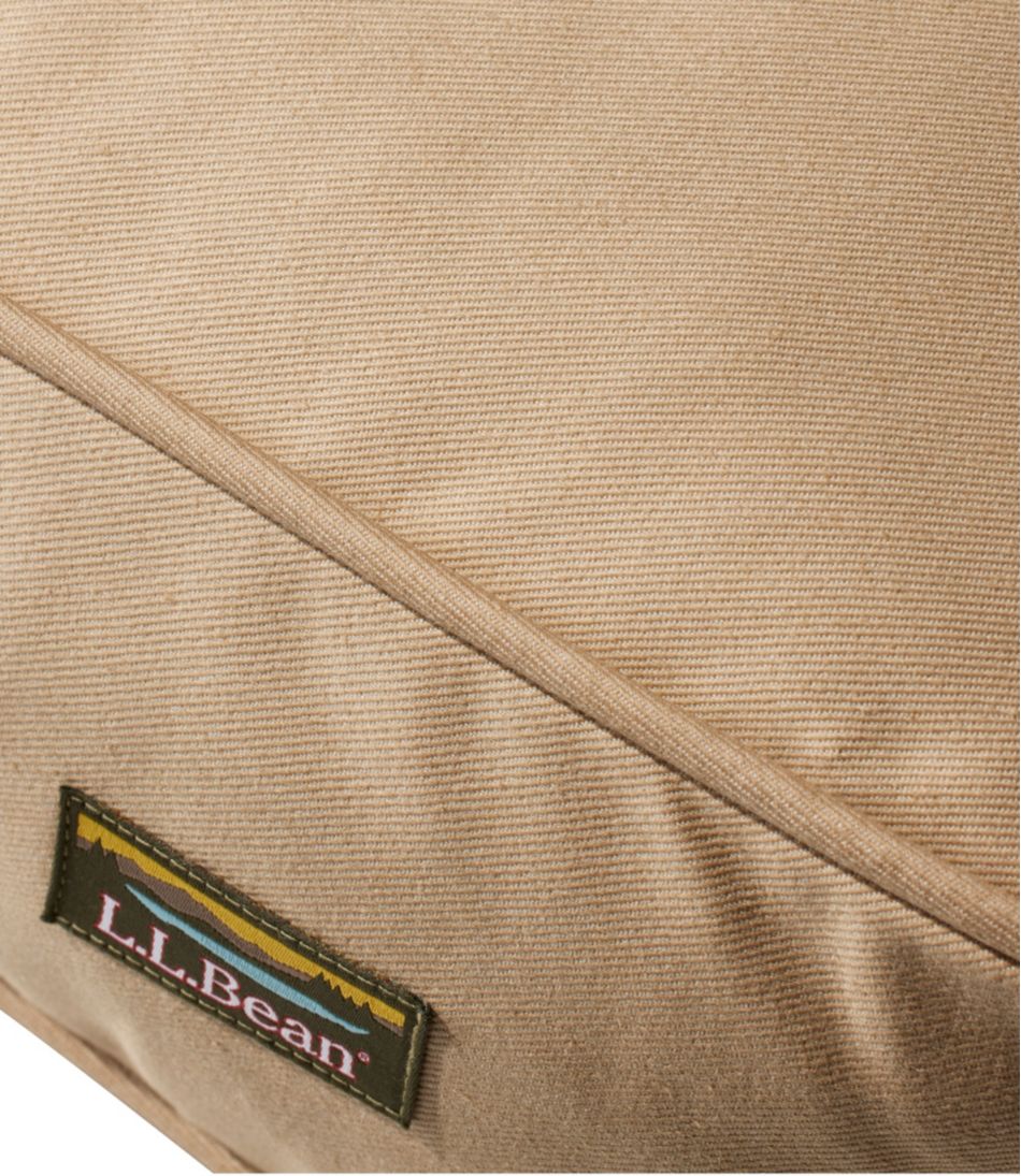 L.L.Bean | Premium Denim Dog Bed Replacement Cover, Rectangular