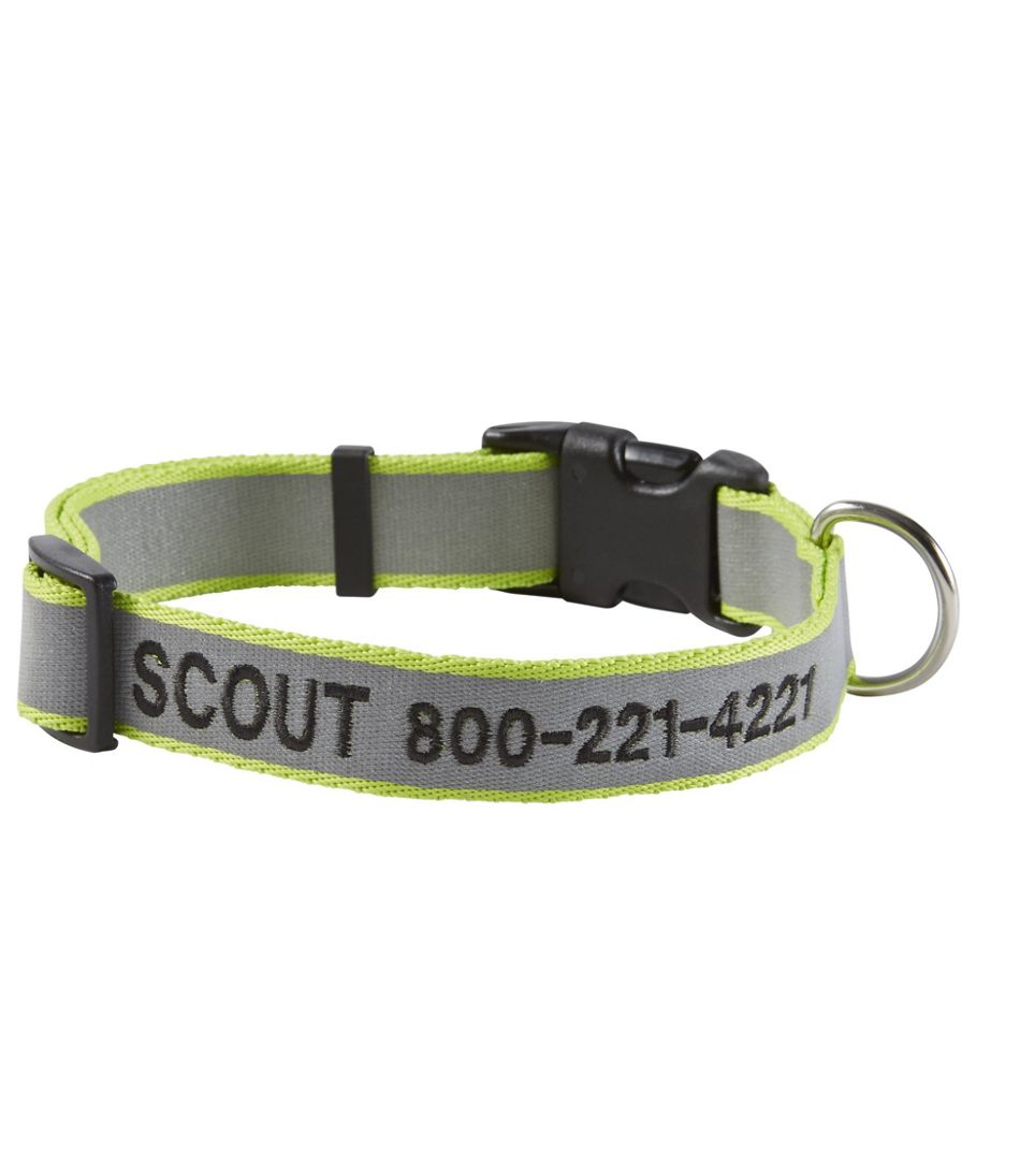 L.L.Bean | Personalized Pet Collar, Reflective
