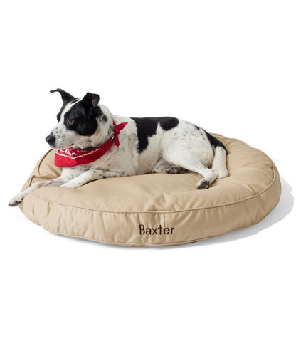 L.L.Bean | Premium Denim Dog Bed, Round