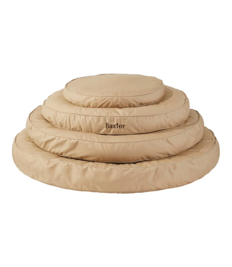 L.L.Bean | Premium Denim Dog Bed Replacement Cover, Round