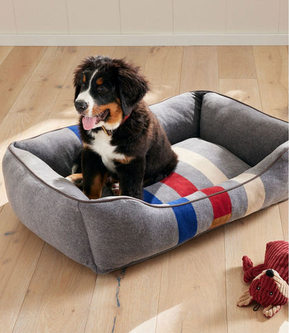 L.L.Bean | Cabin Stripe Dog Bed