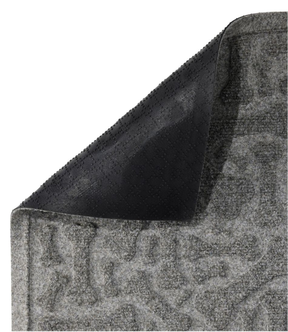 L.L.Bean | Recycled Waterhog Wide Doormat, Scattered Bones
