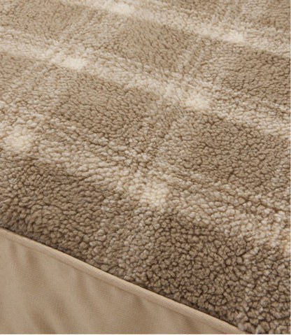 L.L.Bean | Premium Fleece Dog Bed, Rectangular