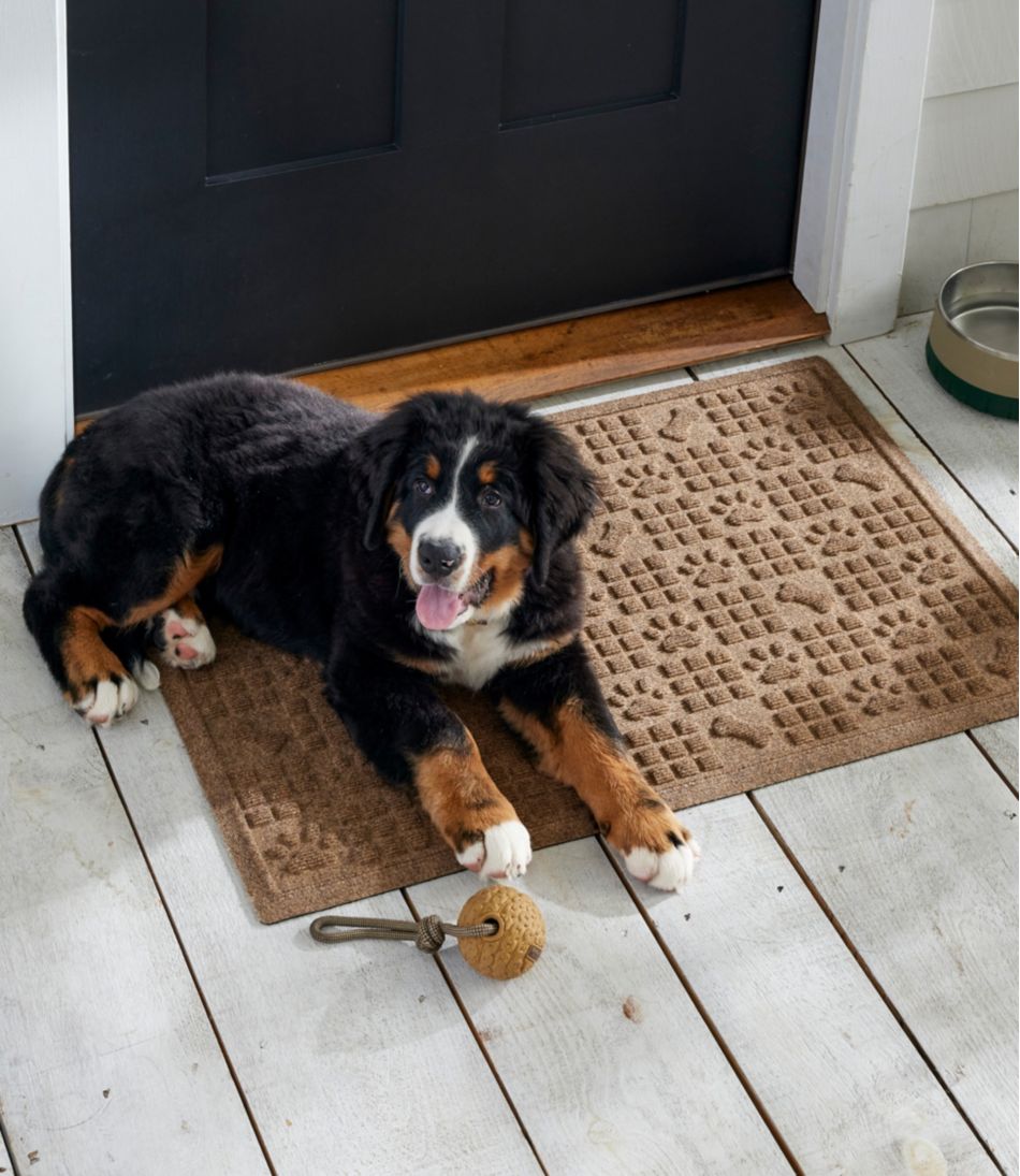 L.L.Bean | Waterhog Dog Bones and Paws Mat