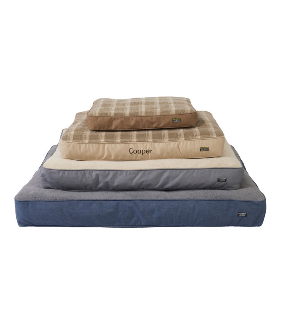 L.L.Bean | Premium Fleece Dog Bed Replacement Cover, Rectangular