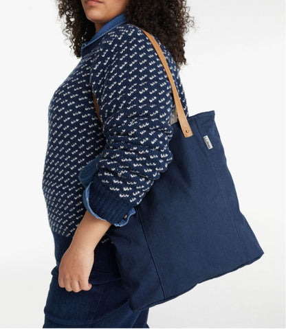 L.L.Bean | Leather-Handle Essential Tote Bag