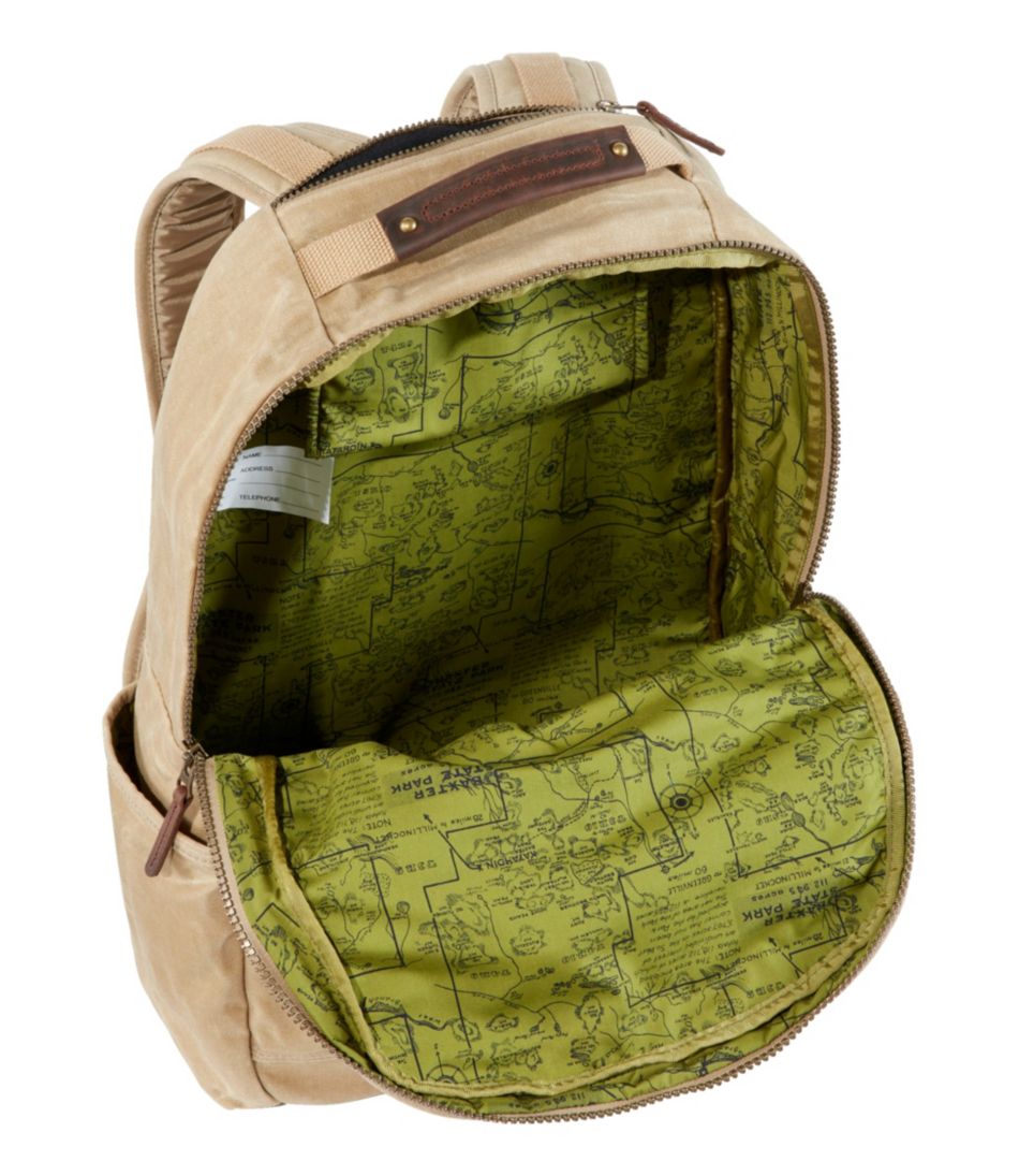 L.L.Bean | Waxed Canvas Travel Backpack