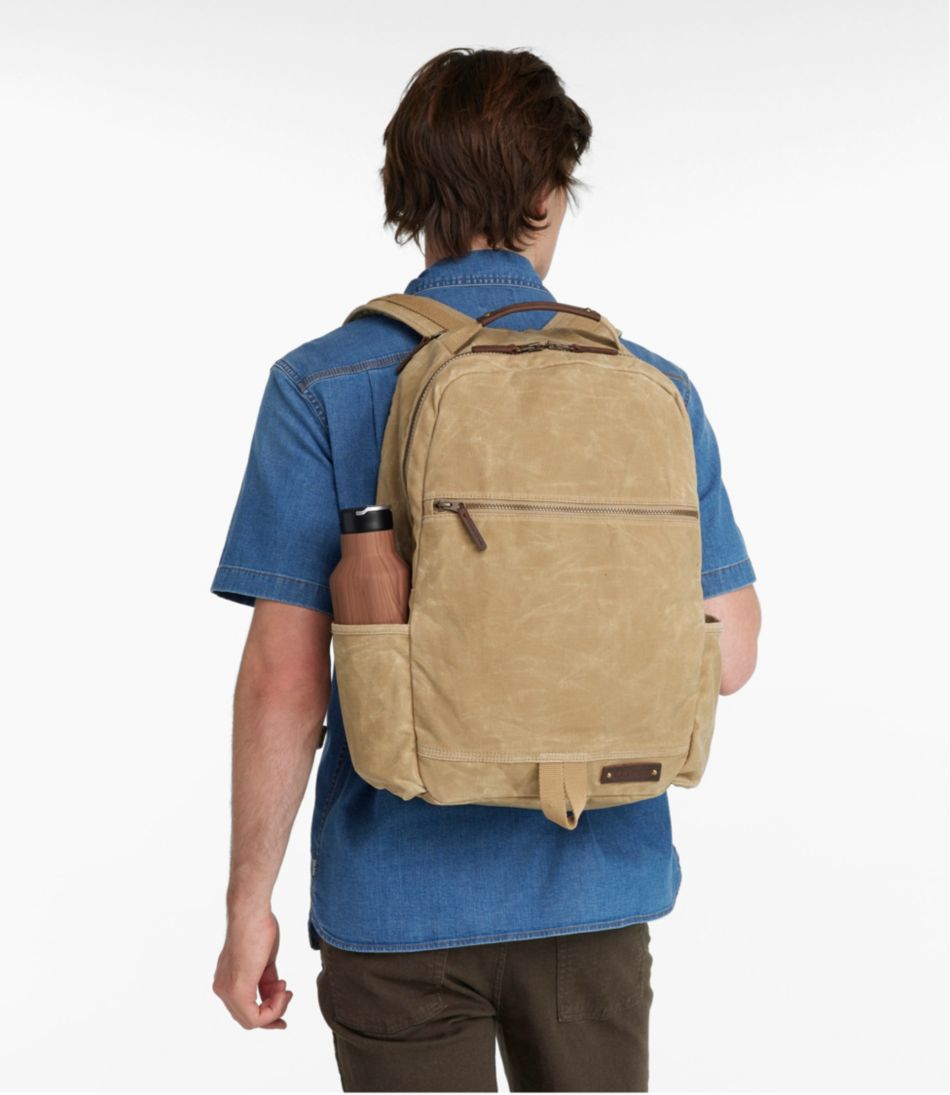 L.L.Bean | Waxed Canvas Travel Backpack
