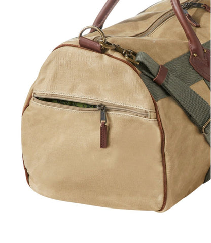 L.L.Bean | Waxed Canvas Duffle, Medium