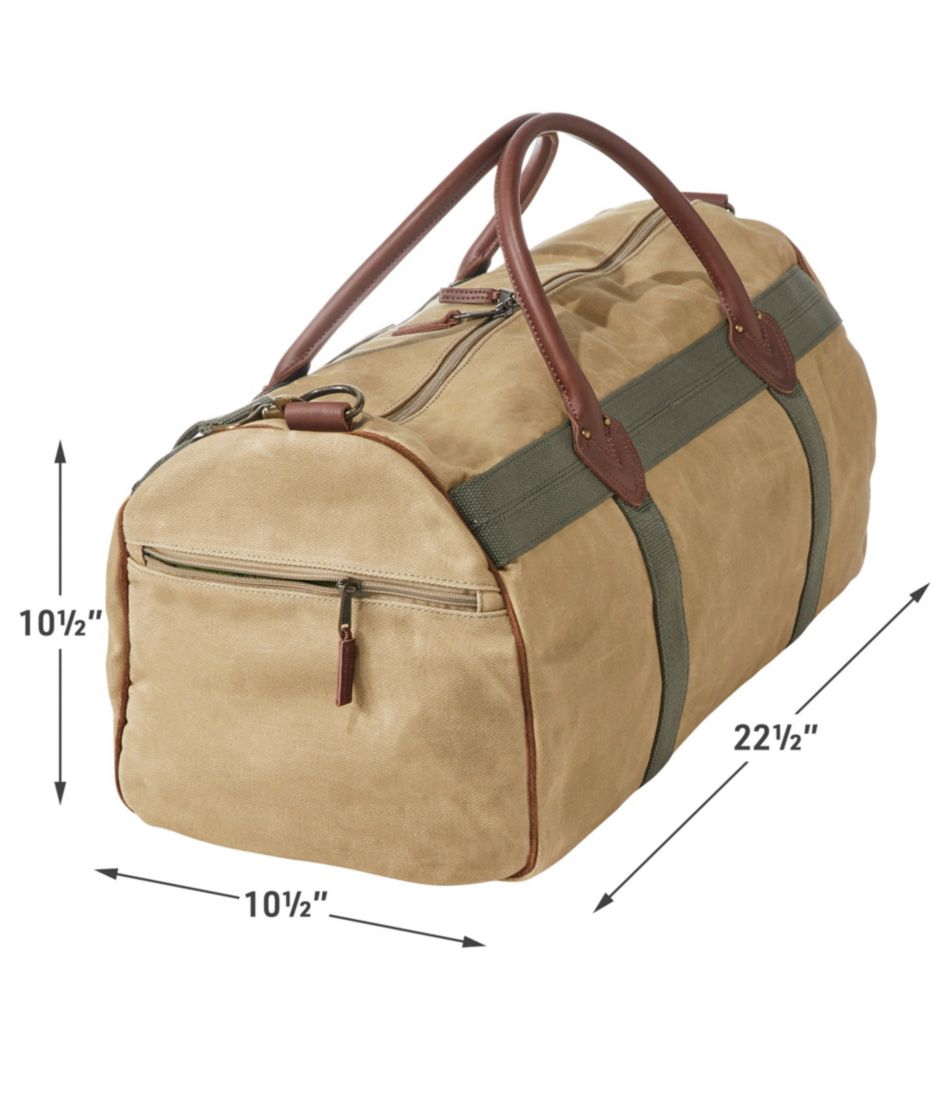 L.L.Bean | Waxed Canvas Duffle, Medium