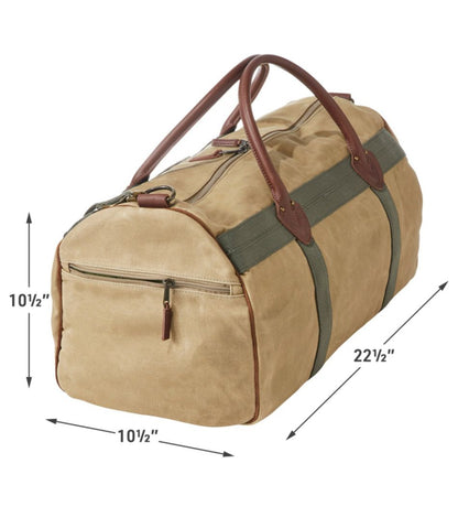 L.L.Bean | Waxed Canvas Duffle, Medium