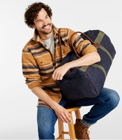 L.L.Bean | Waxed Canvas Duffle, Large
