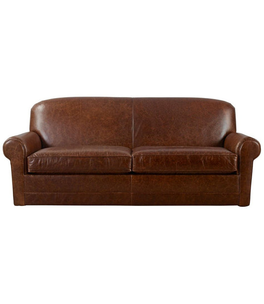 L.L.Bean | Bean's Leather Lodge Sofa