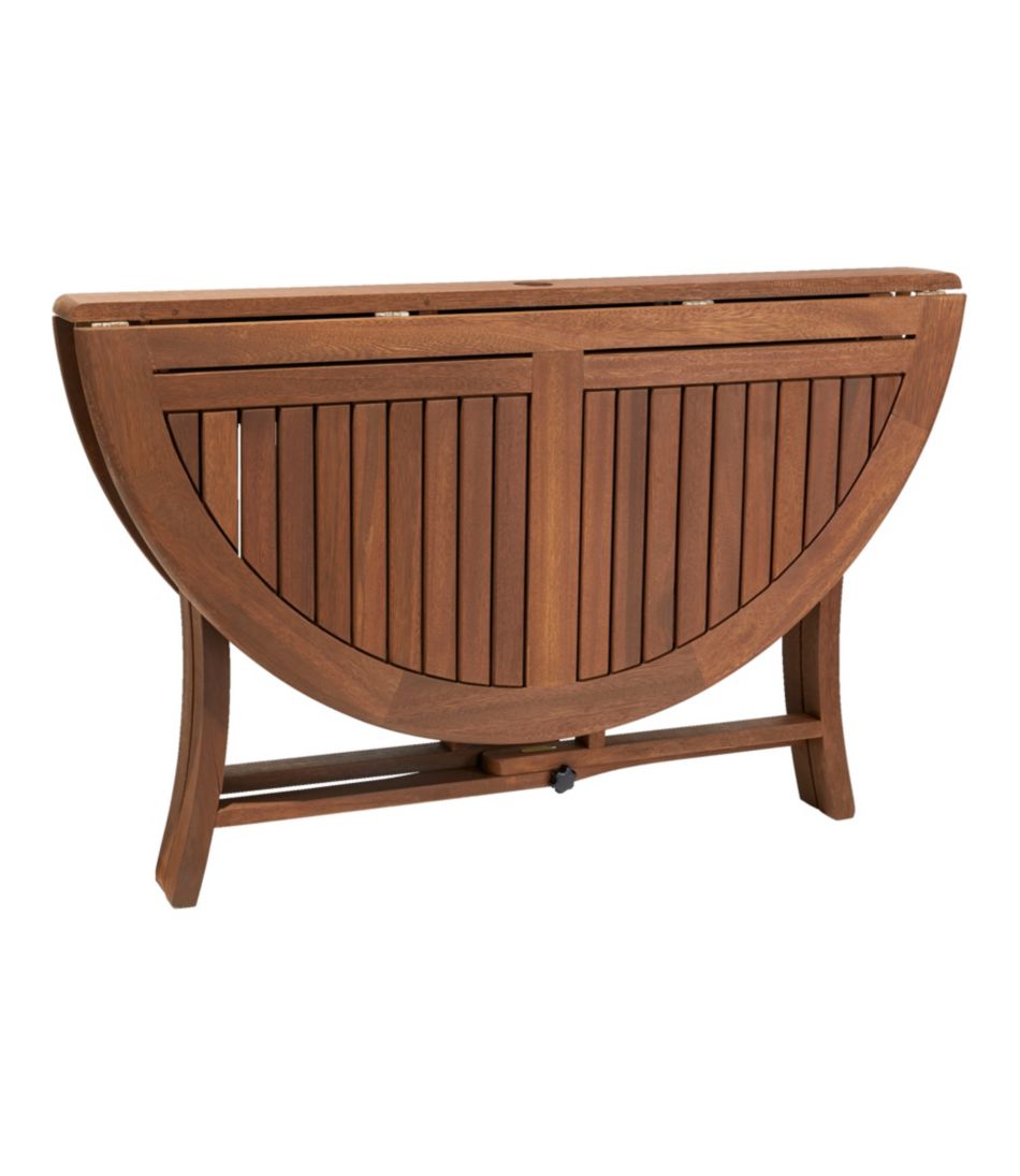 L.L.Bean | Eucalyptus Folding Table, Round