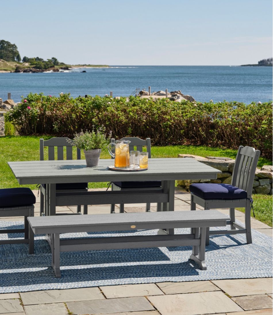 L.L.Bean | All-Weather Farmhouse Table, Large