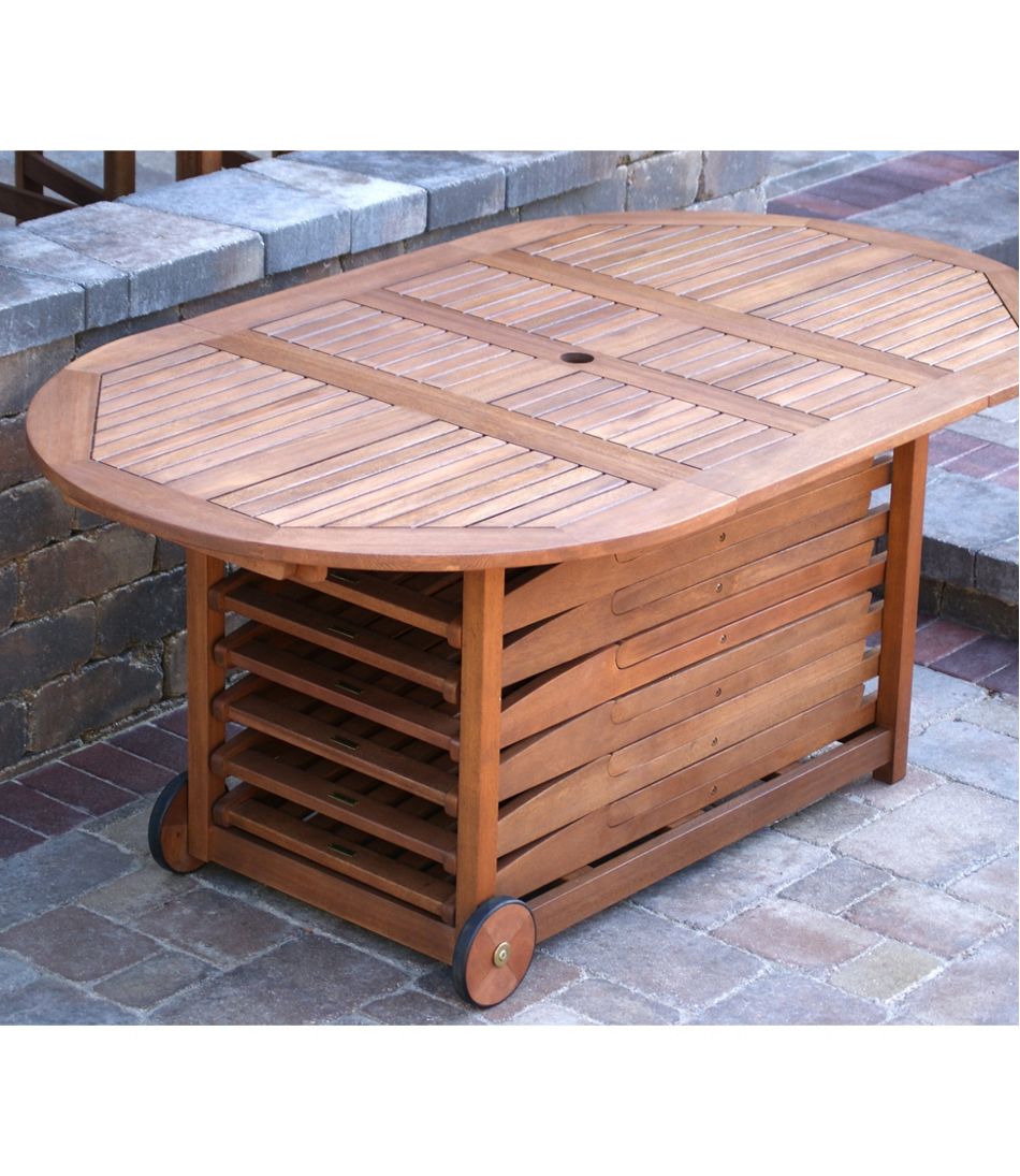 L.L.Bean | Eucalyptus Storage 7-Piece Dining Set