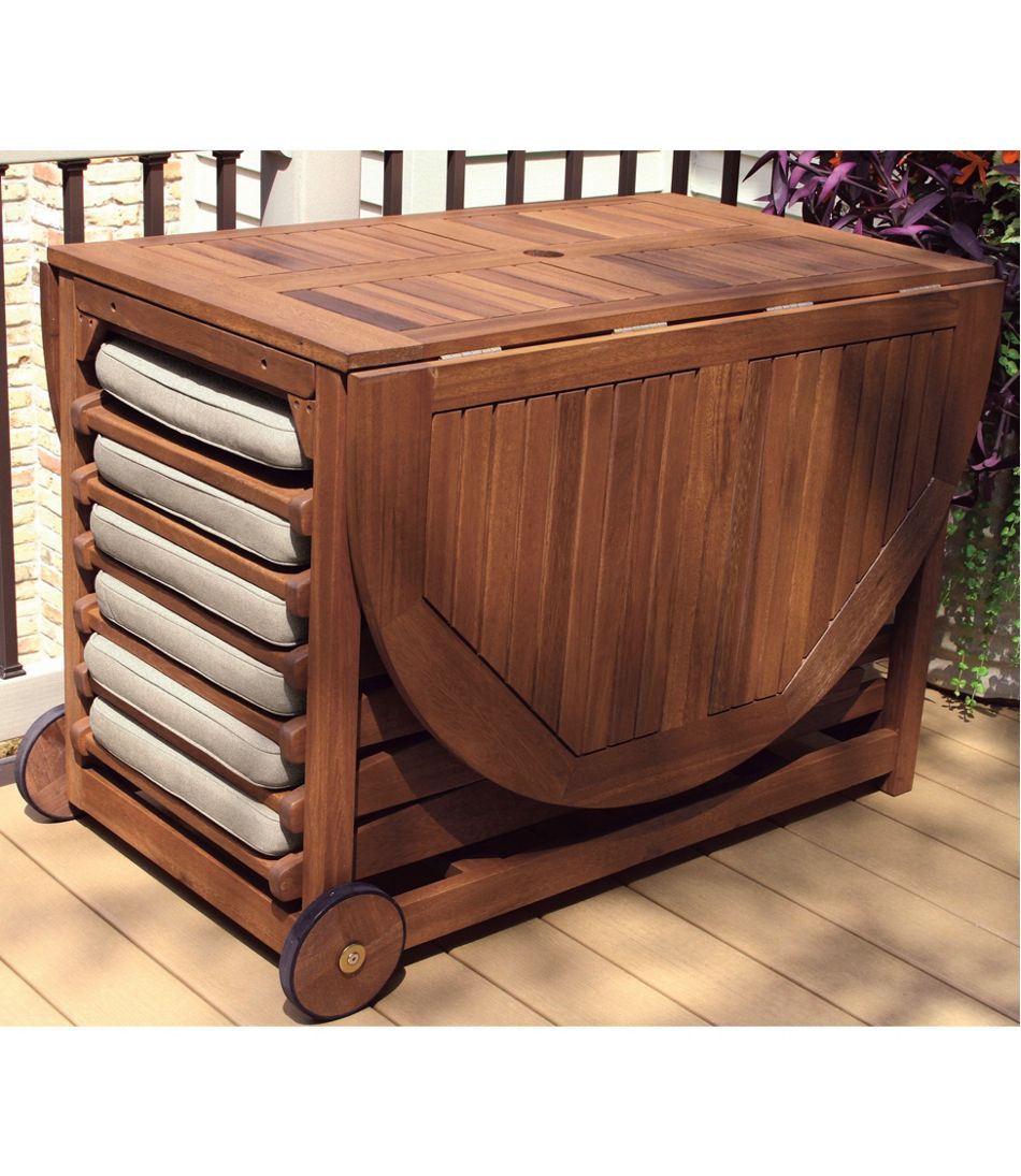 L.L.Bean | Eucalyptus Storage 7-Piece Dining Set
