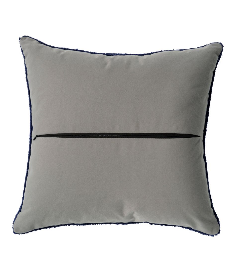 L.L.Bean | Indoor/Outdoor Hooked Pillow, Buoys