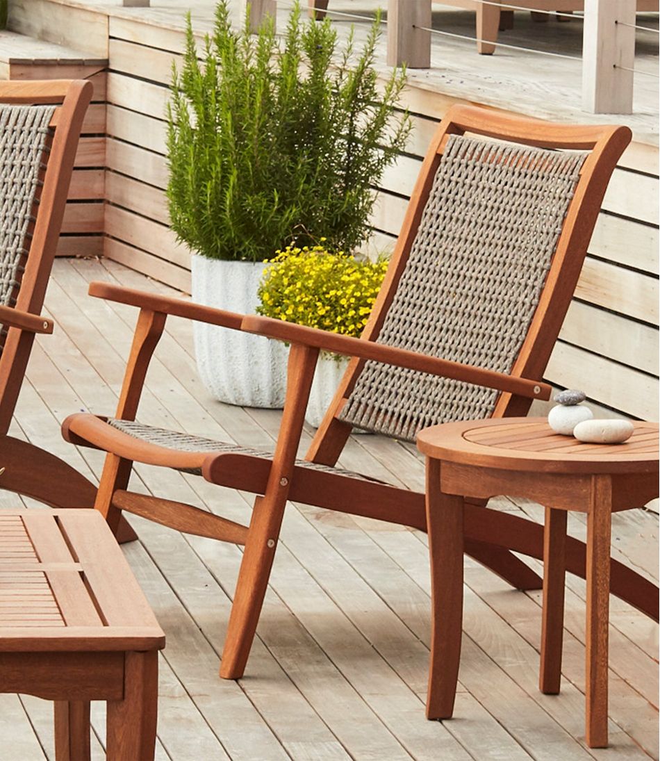 L.L.Bean | Wicker Eucalyptus Chair