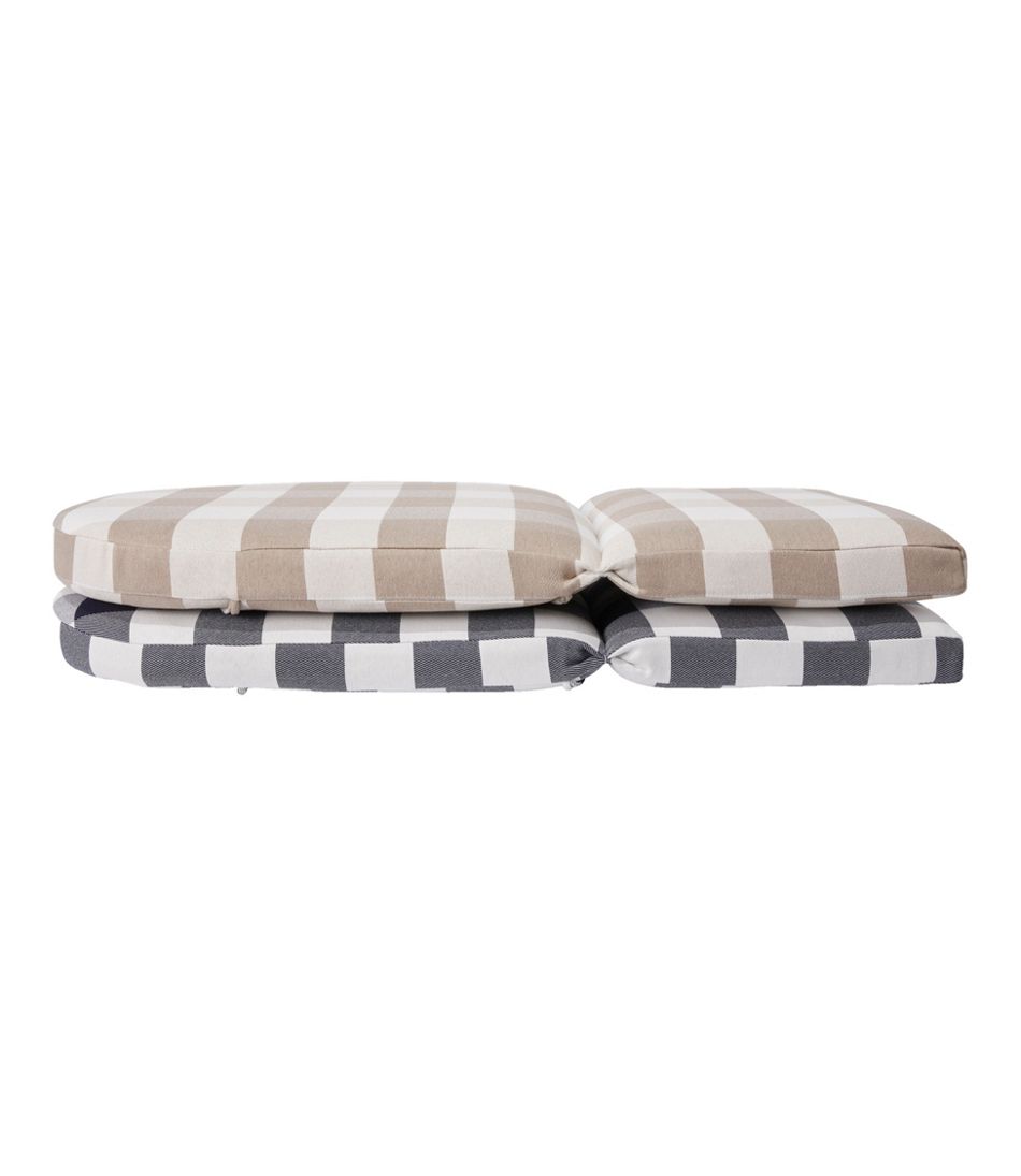 L.L.Bean | Adirondack Chair Seat and Back Cushion, Buffalo Plaid