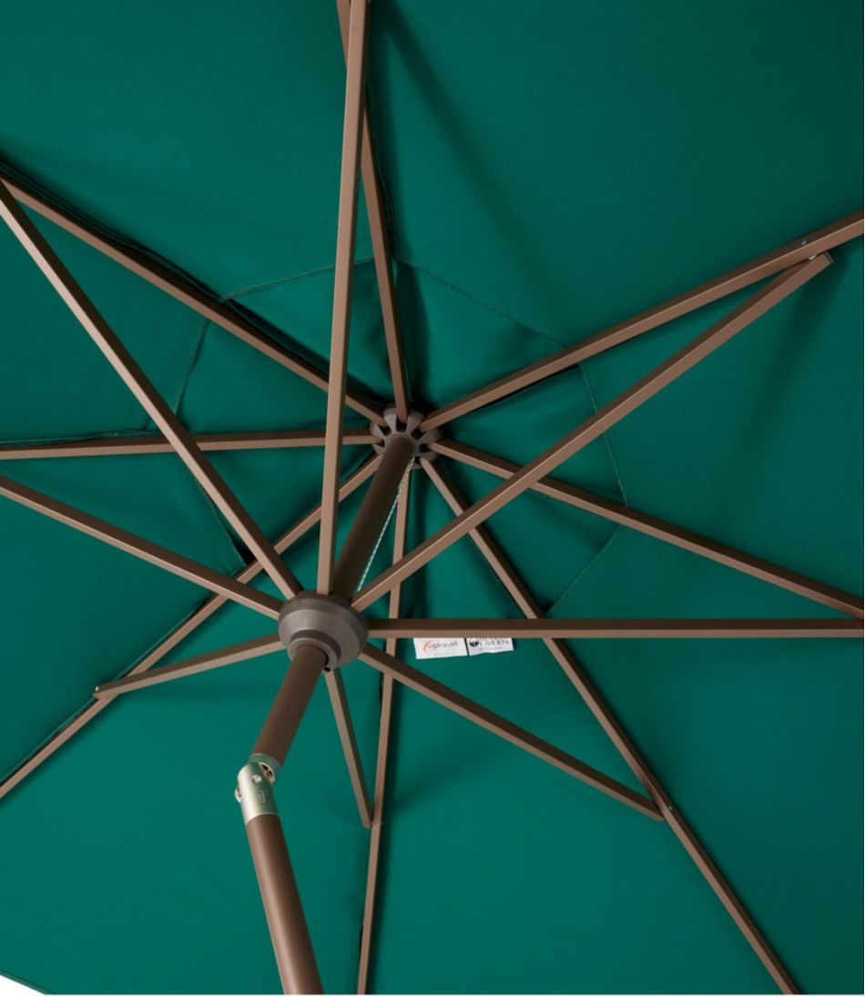 L.L.Bean | Weather-Resistant 9' Market Umbrella, Push Button