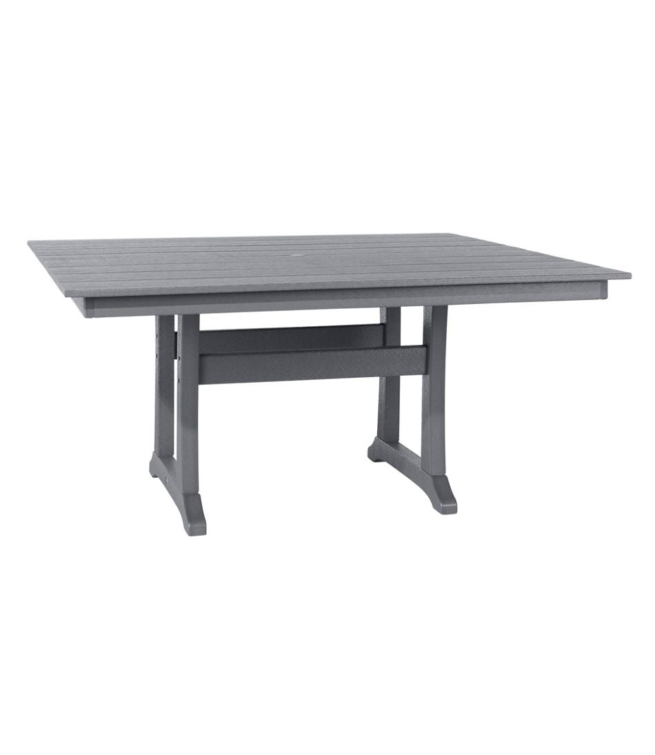 L.L.Bean | All-Weather Farmhouse Table, Square, 8-Person