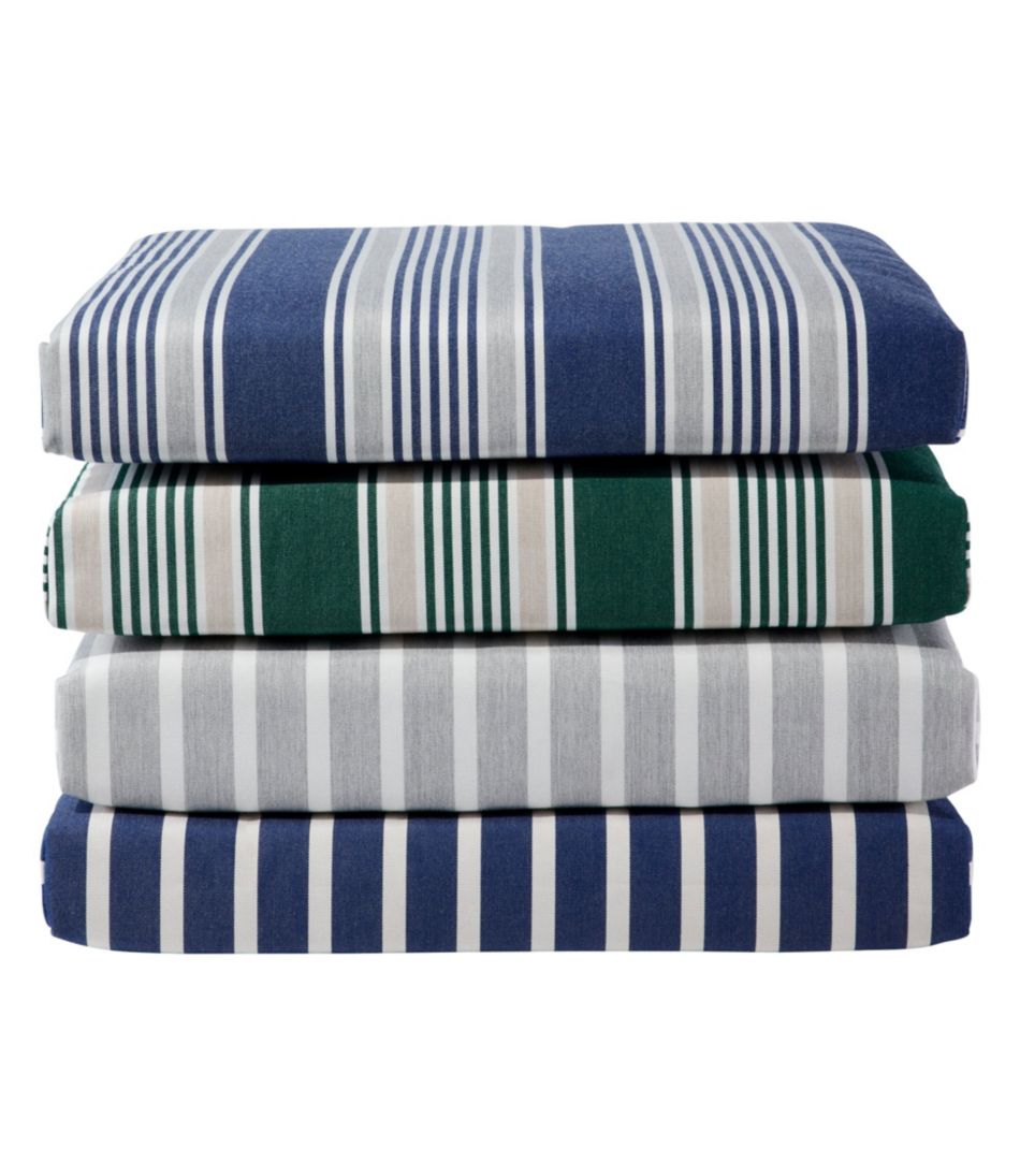 L.L.Bean | Casco Bay Adirondack Chair Seat Cushion, Stripe