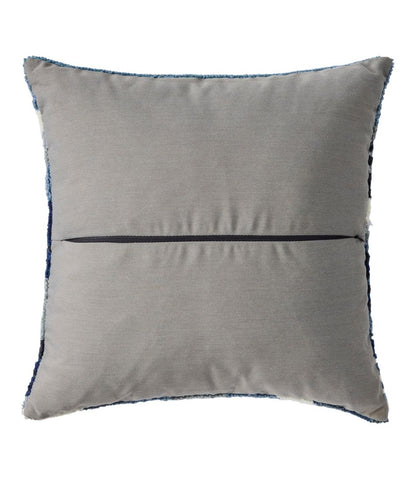 L.L.Bean | Indoor/Outdoor Hooked Pillow, 18x18 Ocean Waves