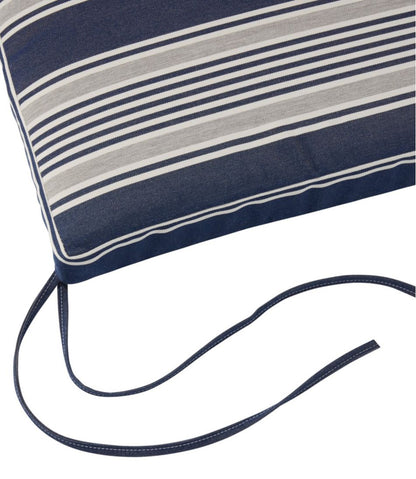 L.L.Bean | Casco Bay Cushion for All-Weather Armless/Folding Chair, Stripe